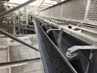 Teraskaabli konveierilint tulekahju eest kaevandamisel